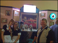 ListFusion 1950s ad:tech booth