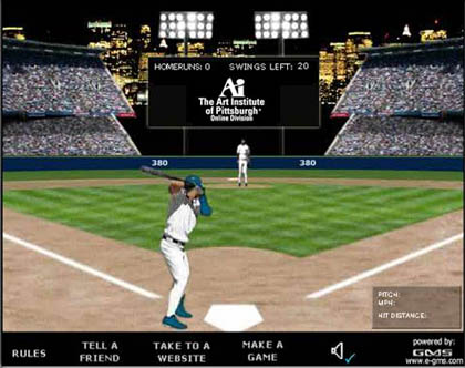 Homerun Hitting Game