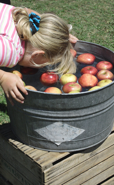 bobbing-for-apples