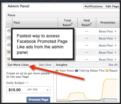 How to Access Facebook Promoted Page Like Ads How to Access Facebook Promoted Page Like Ads