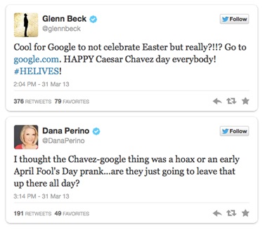google-easter-tweets