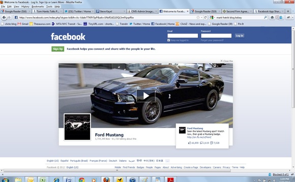 ford-mustang-facebook-logout ford-mustang-facebook-logout
