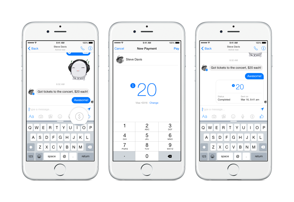 Facebook Pay will let you send money to friends via Messenger Facebook Pay will let you send money to friends via Messenger