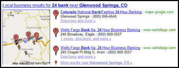 Google 3 Pack Example