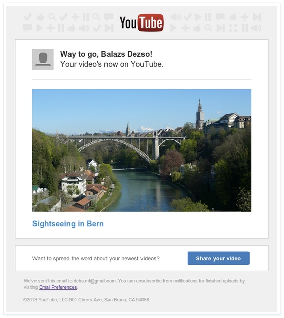 youtube-email-notification youtube-email-notification