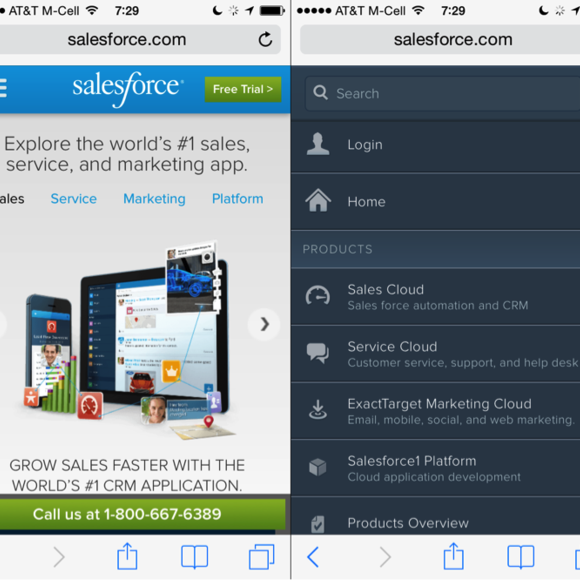 salesforce-responsive