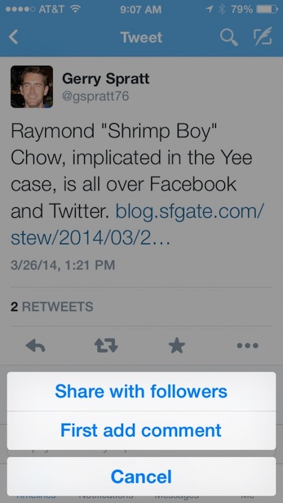 Share With Followers