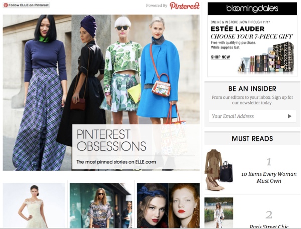 elle-pinterest-page