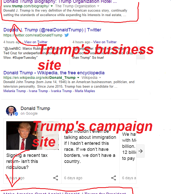 trump-websites