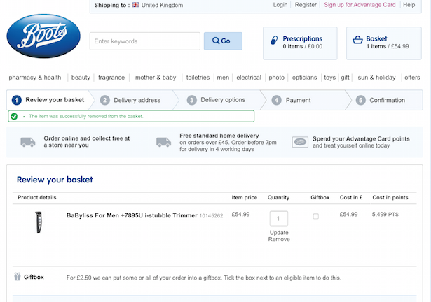 babyliss trimmer boots