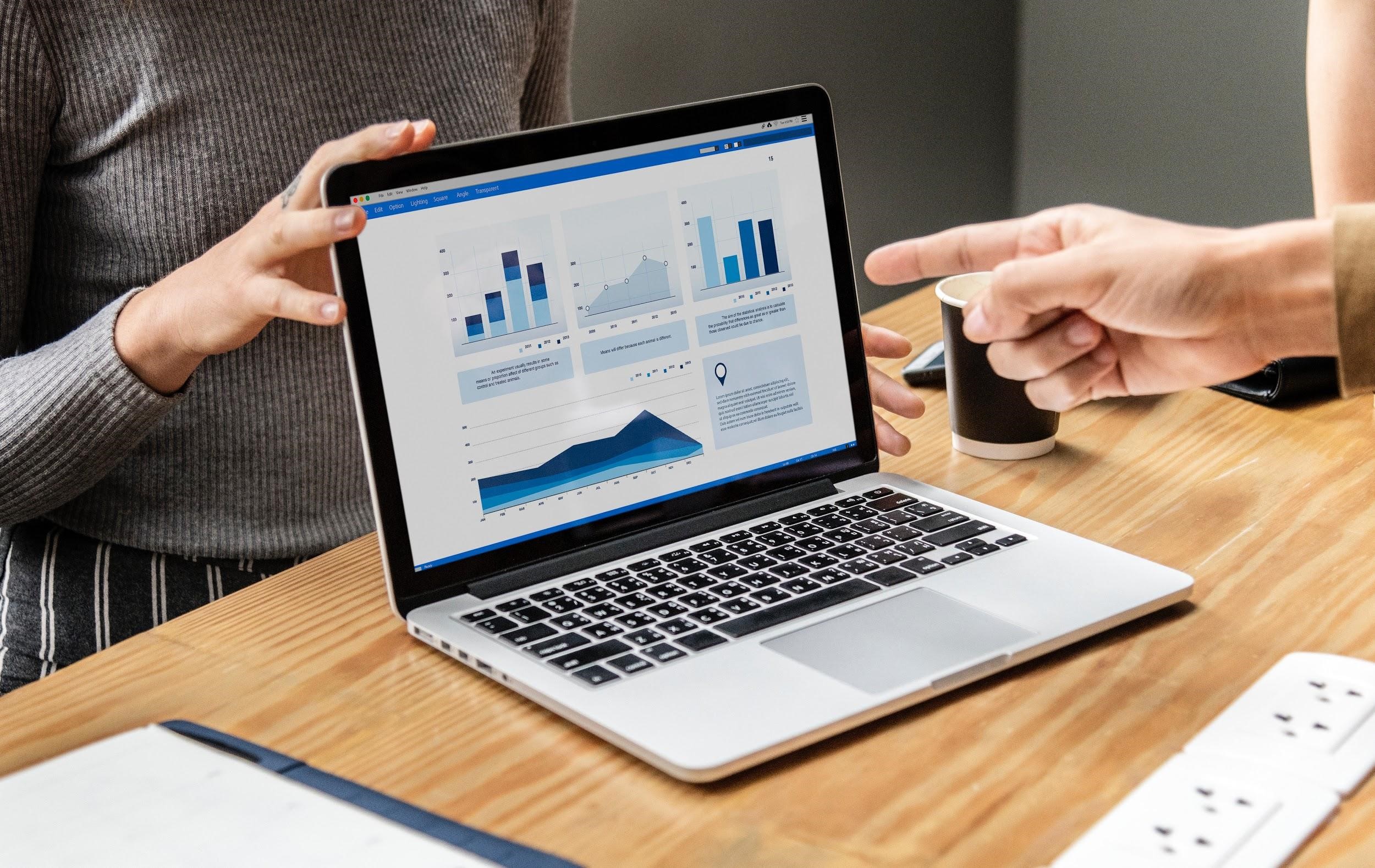 web analytics dashboard
